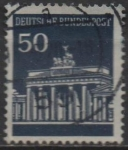 Stamps Germany -  Puerta d' Brandenburgo