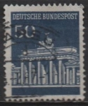 Stamps Germany -  Puerta d' Brandenburgo