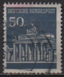 Stamps Germany -  Puerta d' Brandenburgo