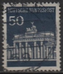 Stamps Germany -  Puerta d' Brandenburgo