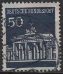 Stamps Germany -  Puerta d' Brandenburgo