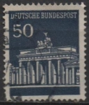 Stamps Germany -  Puerta d' Brandenburgo