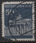 Stamps Germany -  Puerta d' Brandenburgo