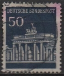 Stamps Germany -  Puerta d' Brandenburgo