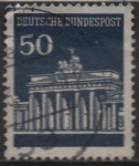 Stamps Germany -  Puerta d' Brandenburgo