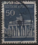 Stamps Germany -  Puerta d' Brandenburgo