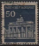 Stamps Germany -  Puerta d' Brandenburgo