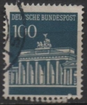 Stamps Germany -  Puerta d' Brandenburgo