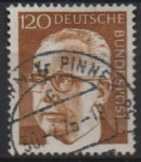 Stamps Germany -  Pres. Gustav Heinemann