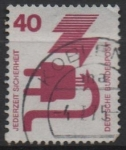 Stamps Germany -  Riesgos Conector defectuoso