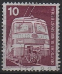 Sellos de Europa - Alemania -  Tren electrico