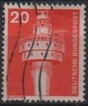 Stamps Germany -  Antiguo Faro Weser