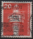 Stamps Germany -  Antiguo Faro Weser