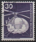 Stamps Germany -  Helicóptero d' rescate