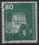 Stamps Germany -  Tractor