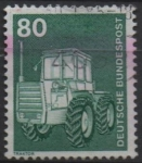 Stamps Germany -  Tractor