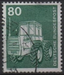 Stamps Germany -  Tractor