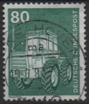 Stamps Germany -  Tractor