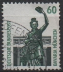 Stamps Germany -  Estatua d' bronce