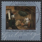 Stamps Germany -  Carl Spitzweg