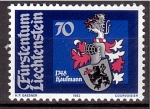 Stamps Liechtenstein -  Escudos de los señorios