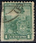 Stamps Argentina -  Alegoria