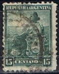 Stamps Argentina -  Alegoria