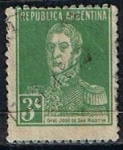 Stamps Argentina -  General San Martin