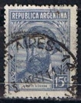 Stamps Argentina -  Martín Guemes