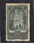 Stamps France -  Catedral de Reims