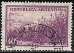 Sellos de America - Argentina -  Caña d' azucar