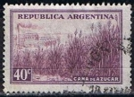 Stamps Argentina -  Caña d' azucar