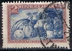 Stamps Argentina -  Frutas