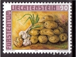 Sellos del Mundo : Europe : Liechtenstein : serie- Verduras