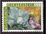 Stamps Liechtenstein -  serie- Verduras