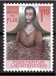 Stamps Liechtenstein -  L centenario +