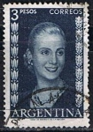 Stamps Argentina -  Eva Peron