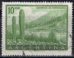 Stamps Argentina -  Acantilagos d' Humahuaca