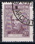 Stamps Argentina -  Vicente Brown