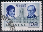 Stamps Argentina -  Juan Larrea y Domingo <matheu