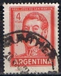 Stamps Argentina -  General San Martin