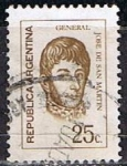 Stamps Argentina -  General San Martin