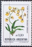 Stamps Argentina -  Flor d' Patito