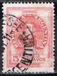 Stamps Argentina -  General San Martin