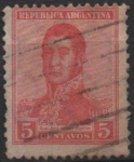 Stamps Argentina -  General San Martin