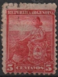 Stamps Argentina -  Alegoria