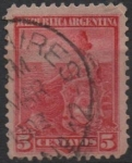 Stamps Argentina -  Alegoria