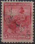 Stamps Argentina -  Alegoria