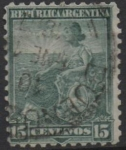 Stamps Argentina -  Alegoria