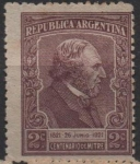 Stamps Argentina -  Bartolome Mitre